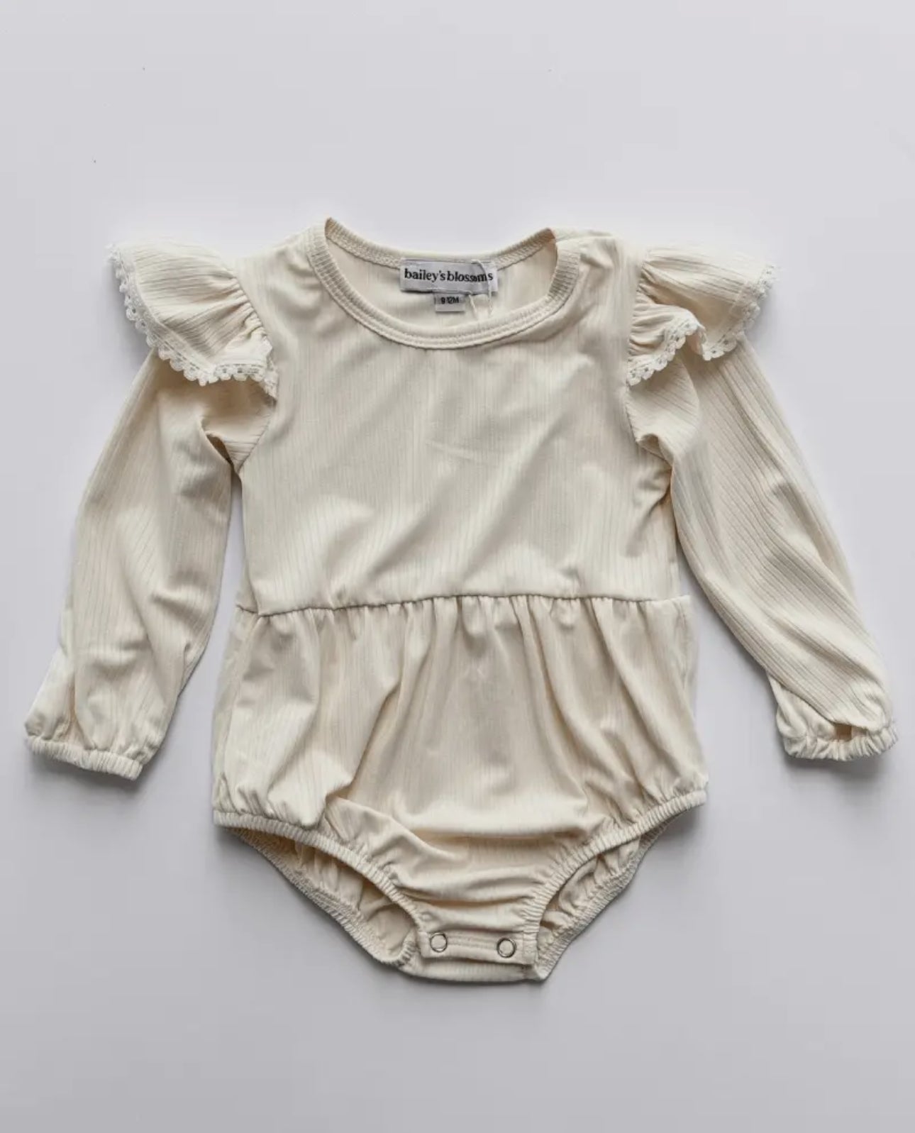 Charlotte bubble romper- Ivory