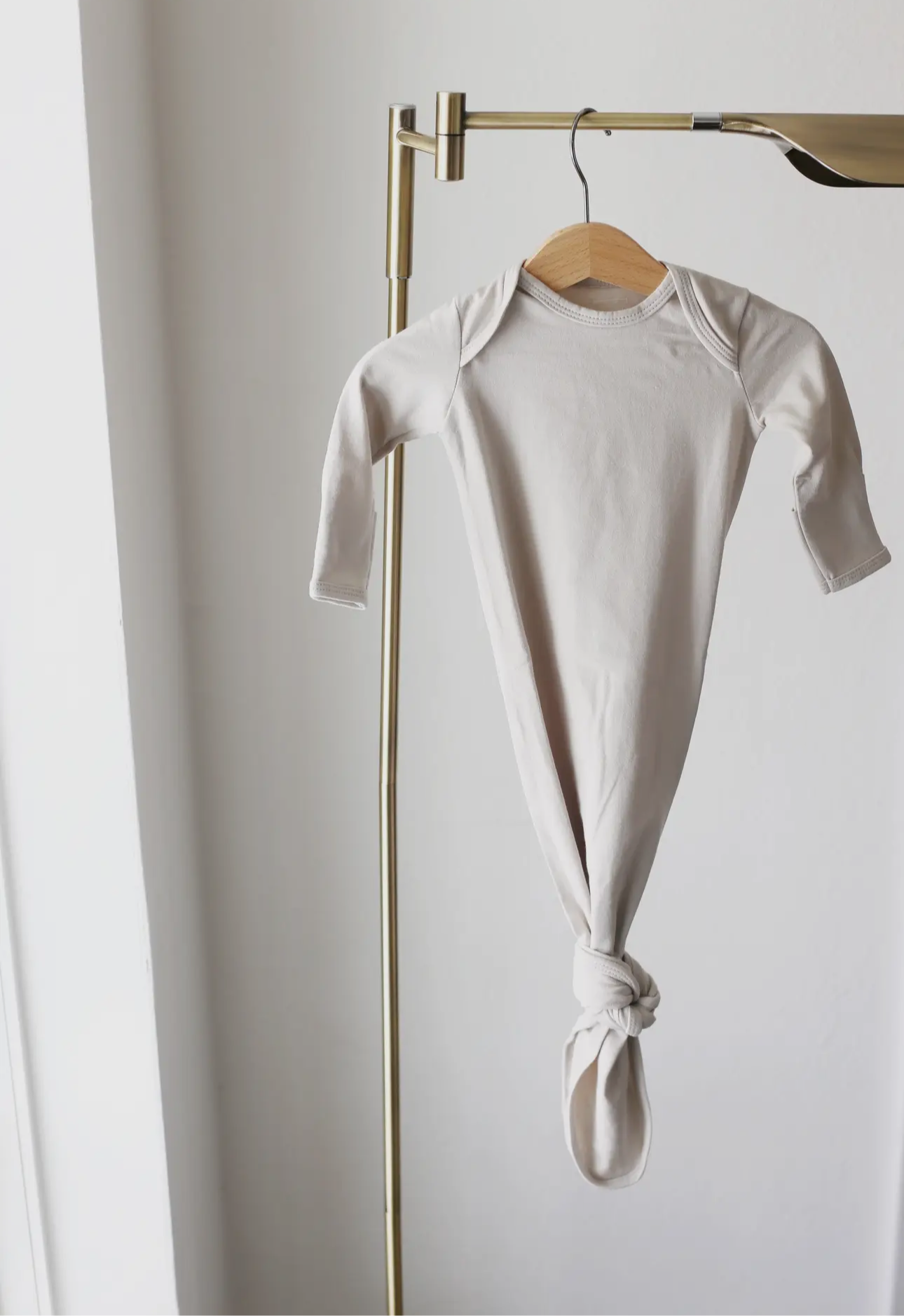 Knotted Gown - Oat