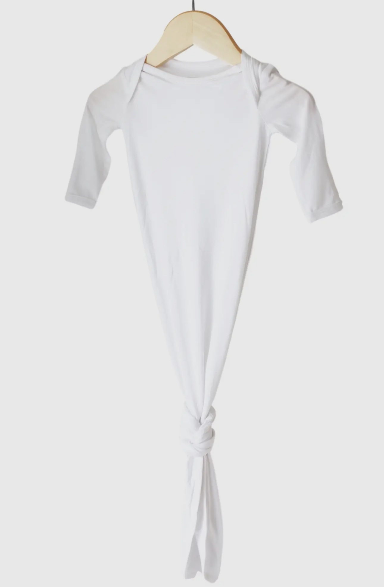 Knotted Bamboo gown - Cloud