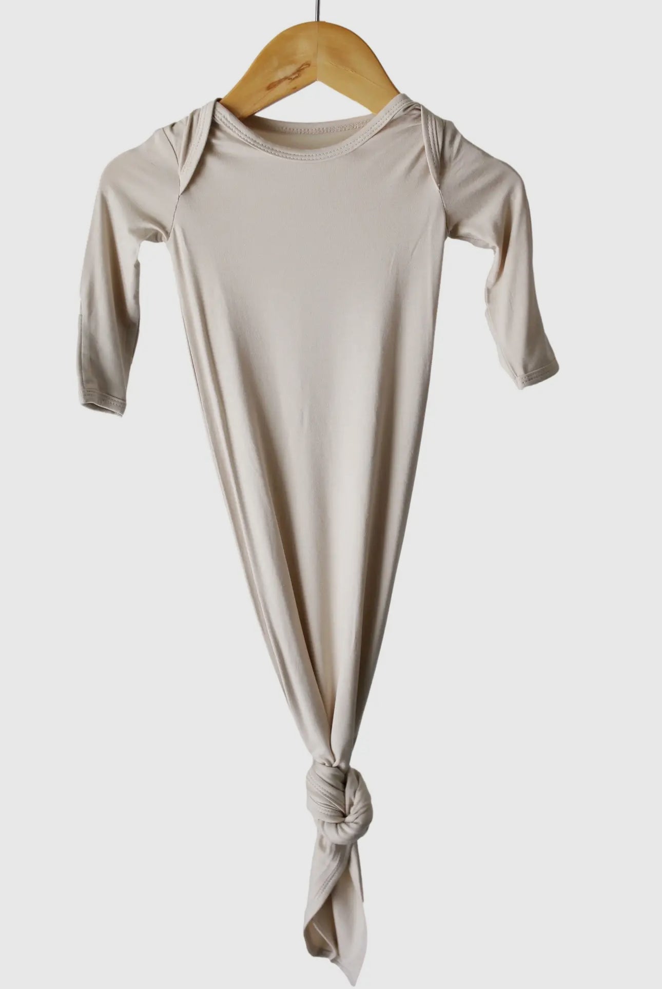 Knotted Gown- Natural