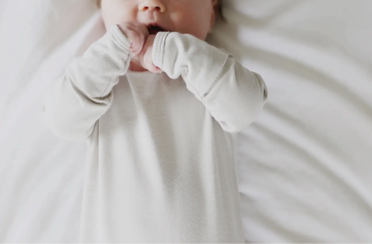 Knotted Gown - Oat