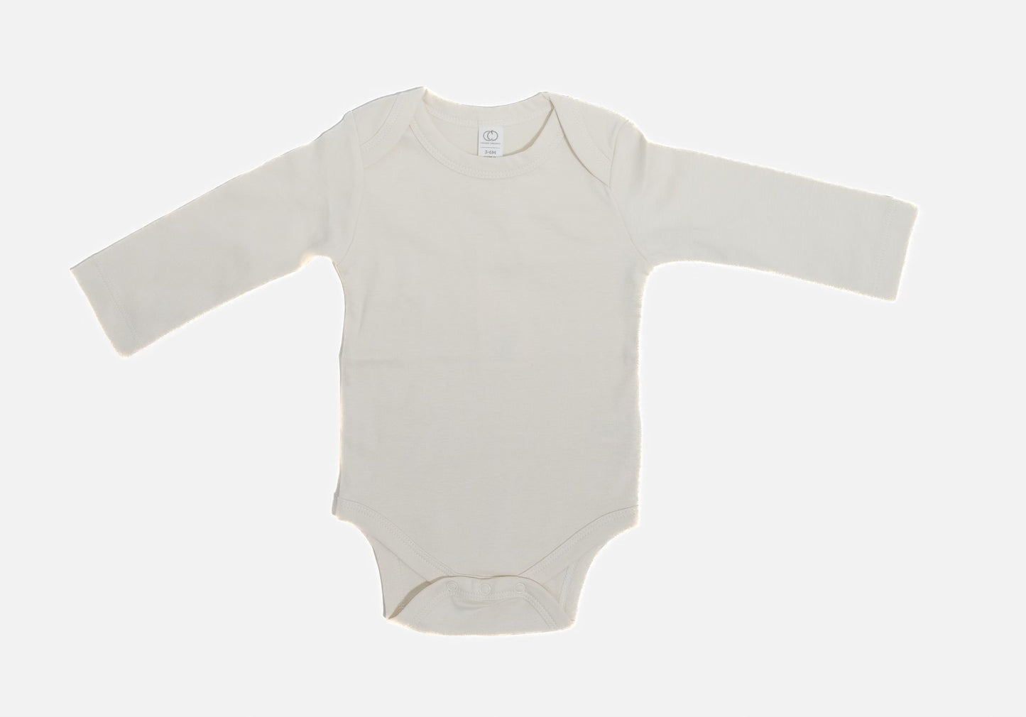Organic Natural Long Sleeve Bodysuit