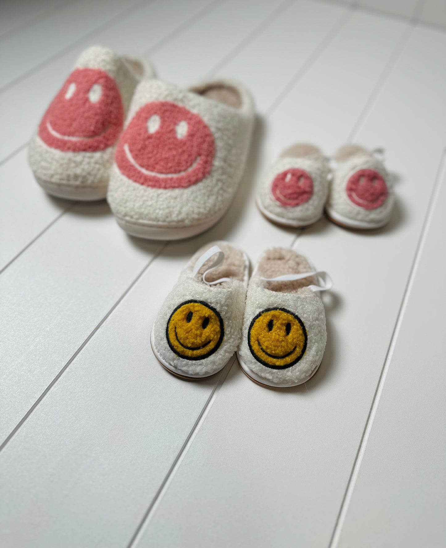 Mamas Smiley Slippers- Sunset Pink
