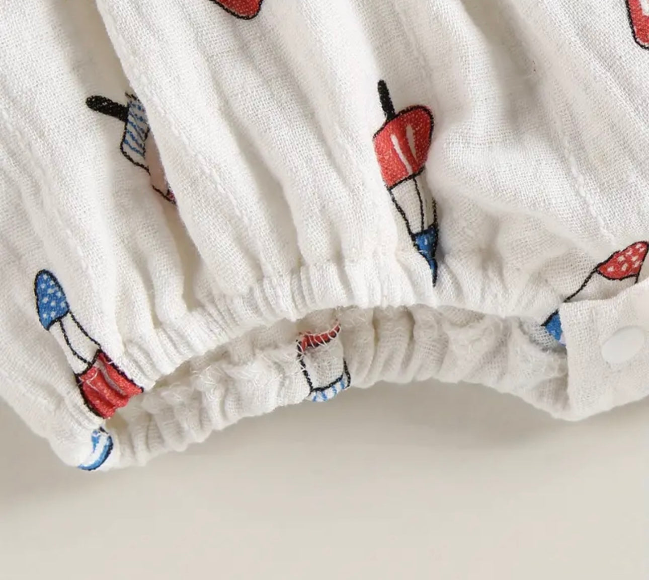 Independence Day baby girl jumpsuit