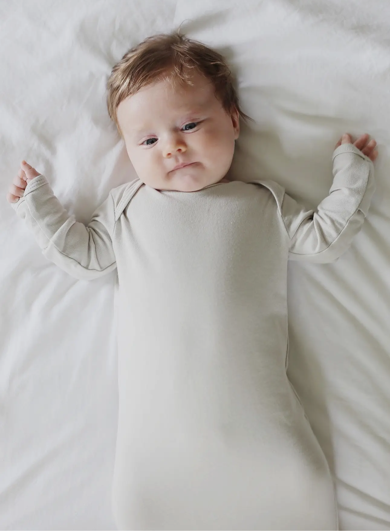 Knotted Gown - Oat