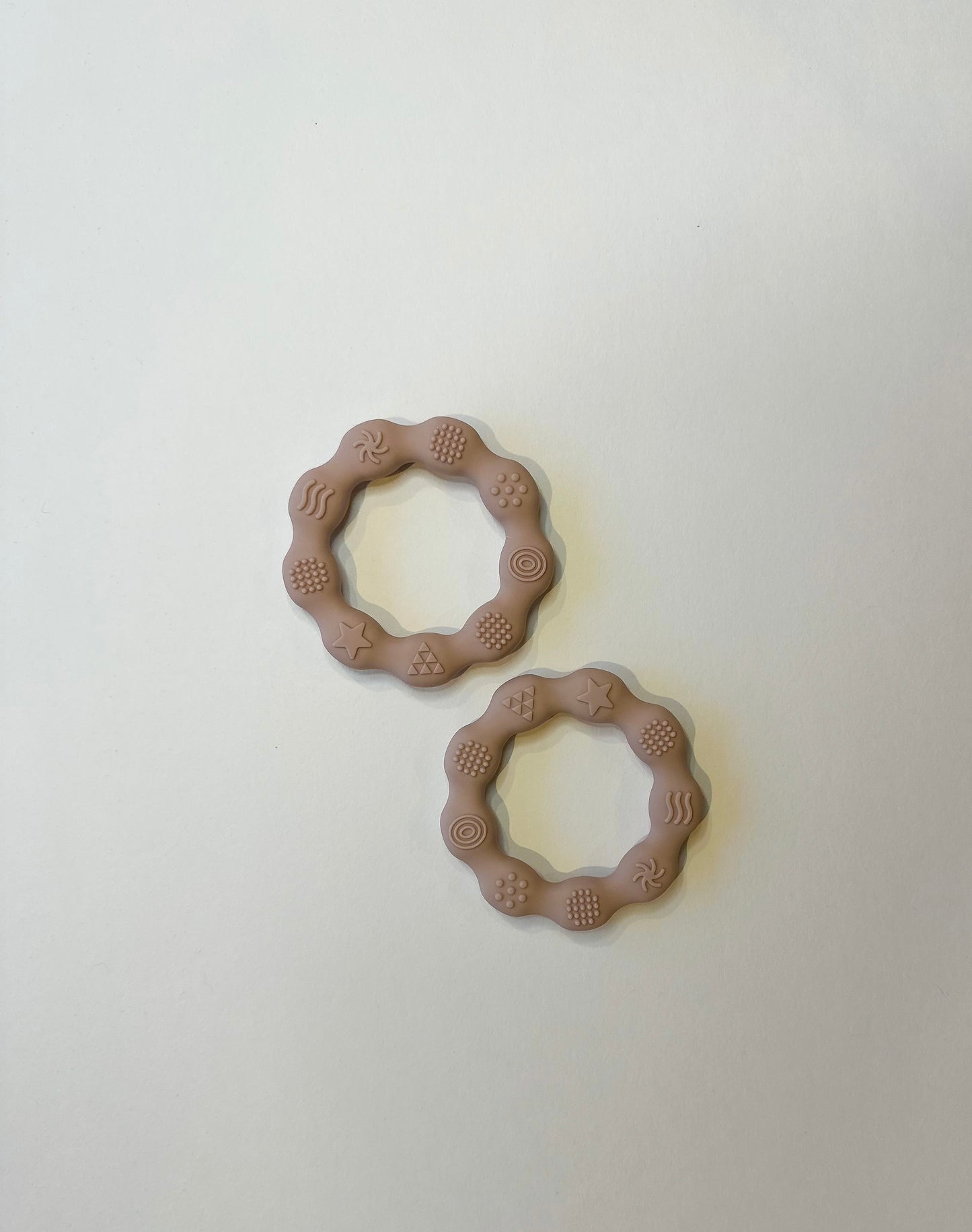 Silicone teething toy-Blush pink