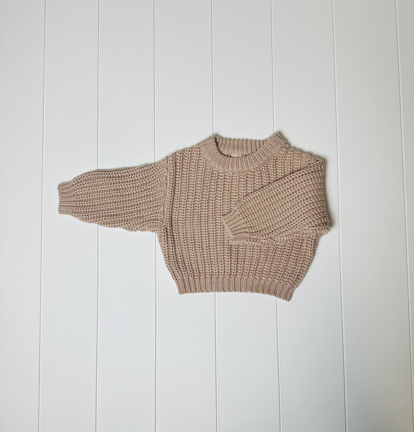 Knitted Fog sweater