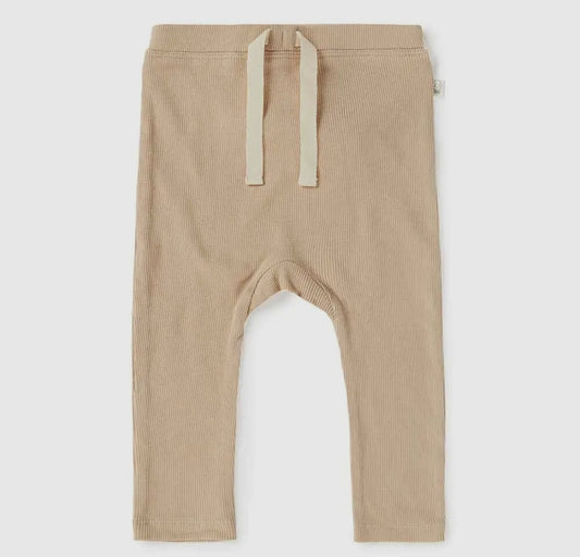 Organic Pants- Pebble