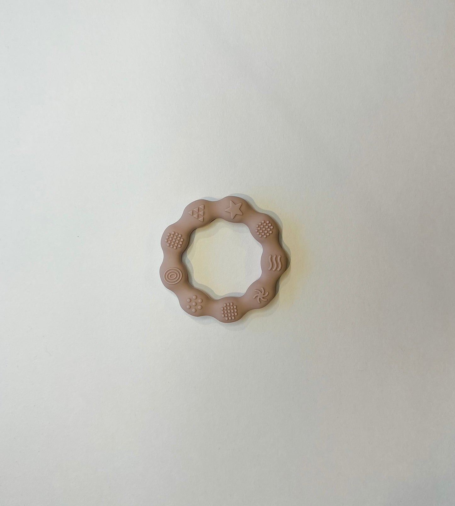 Silicone teething toy-Blush pink