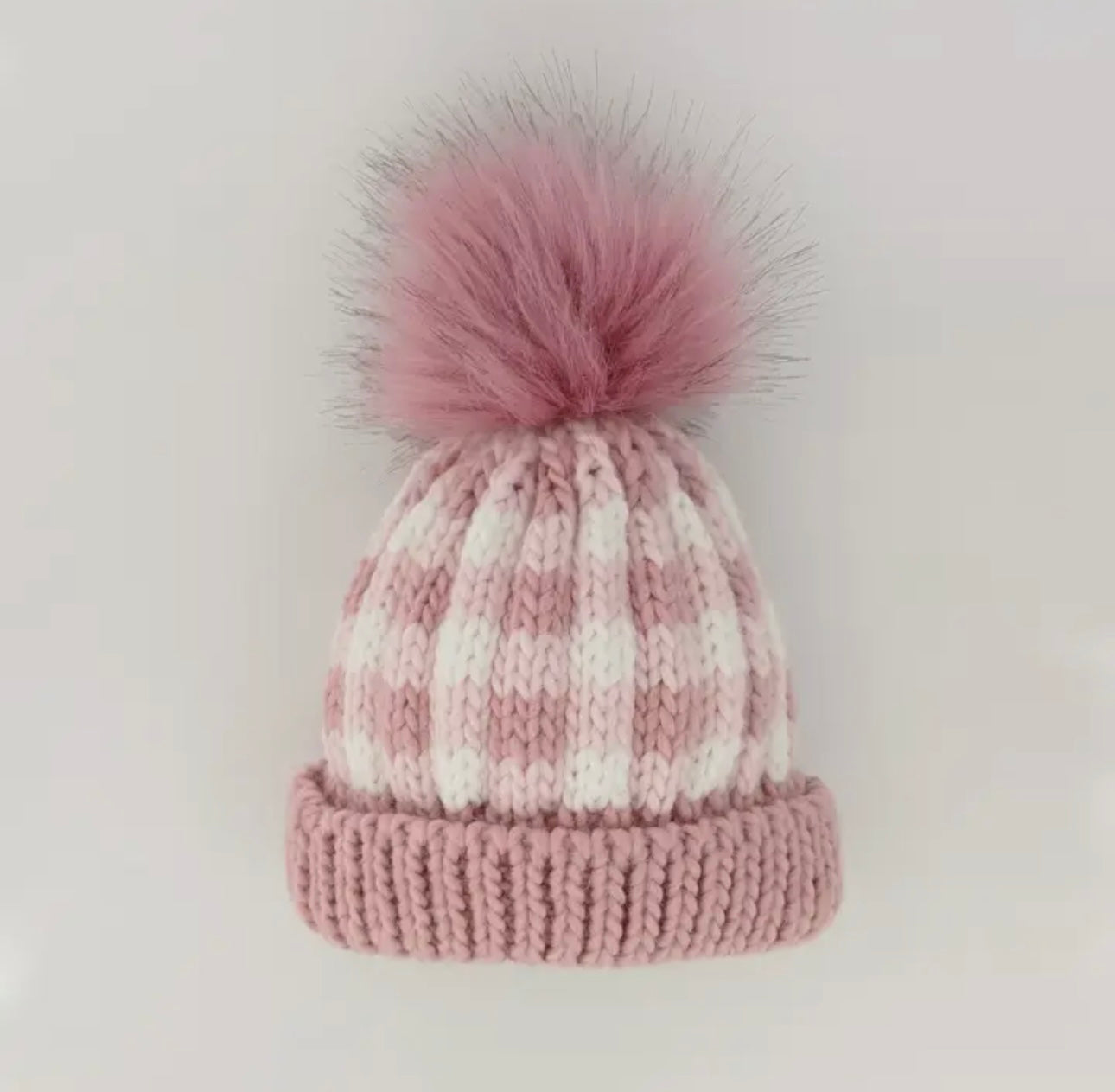 Pom Pom Beanie - PINK