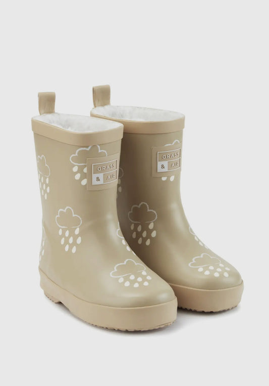 Colour-Changing infant wellies ~ Sand