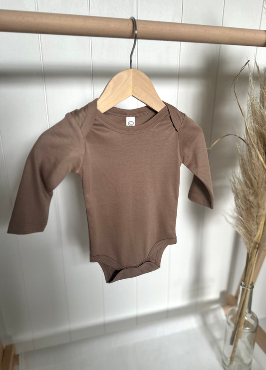 Organic Truffle Classic Long sleeve Bodysuit