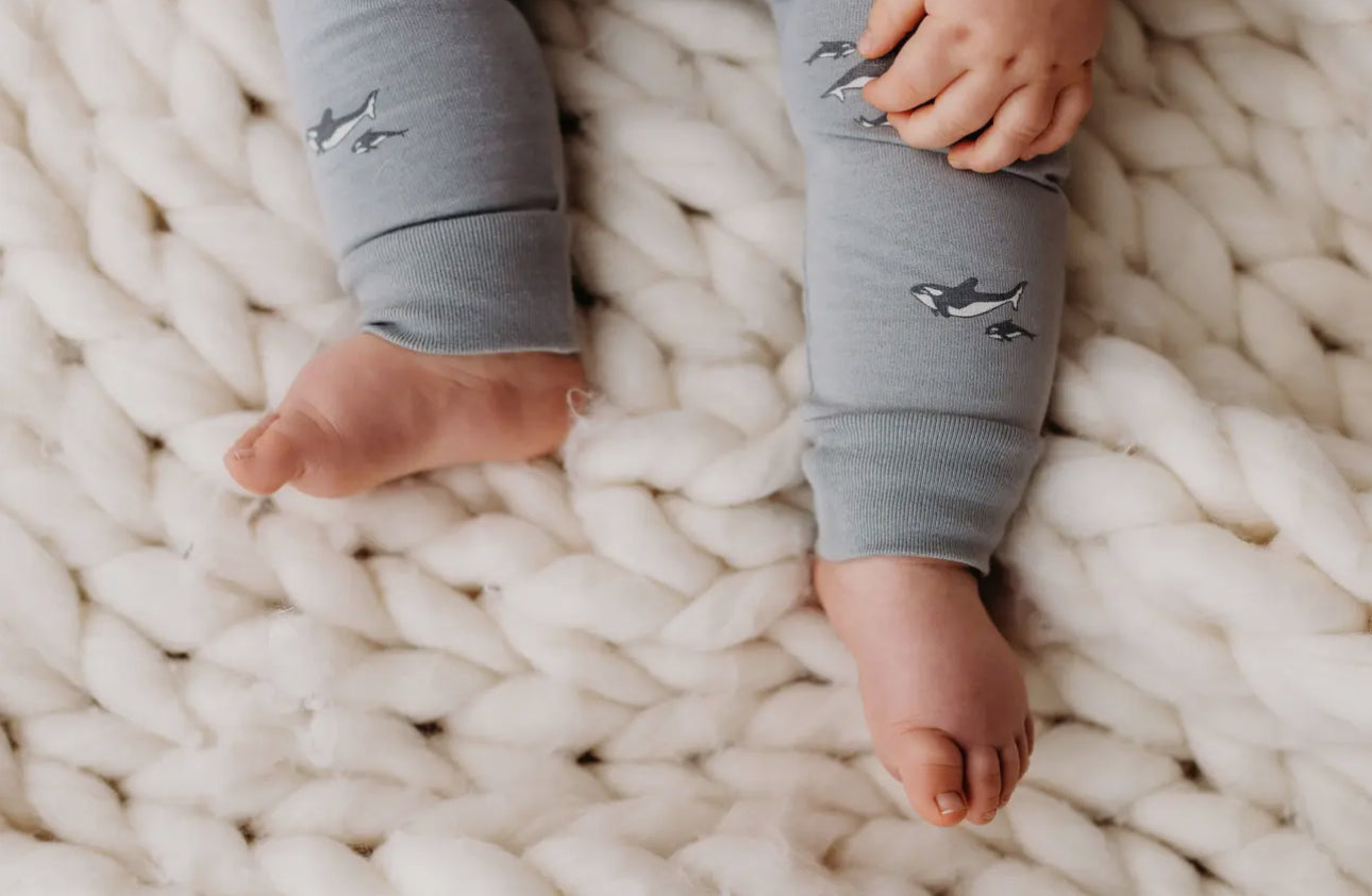 PNW Baby Pant - Orcas