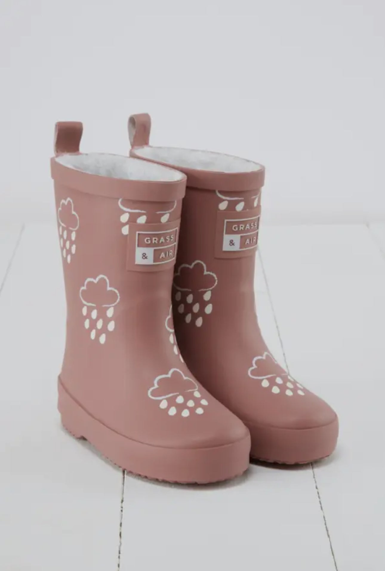 Colour-Changing infant wellies ~ Rose